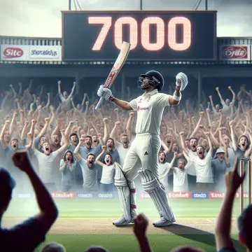 Fastest to reach 7000 runs in test cricket